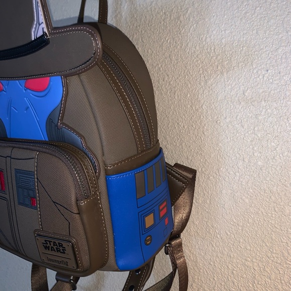 Loungefly Star Wars Cad Bane Figural Cosplay Mini Backpack Vegan Leather  NWT - Picture 6 of 11